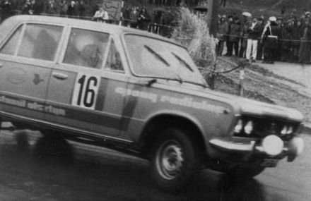 Andrzej Radecki i Henryk Mieczaniec – Polski Fiat 125p/1500.